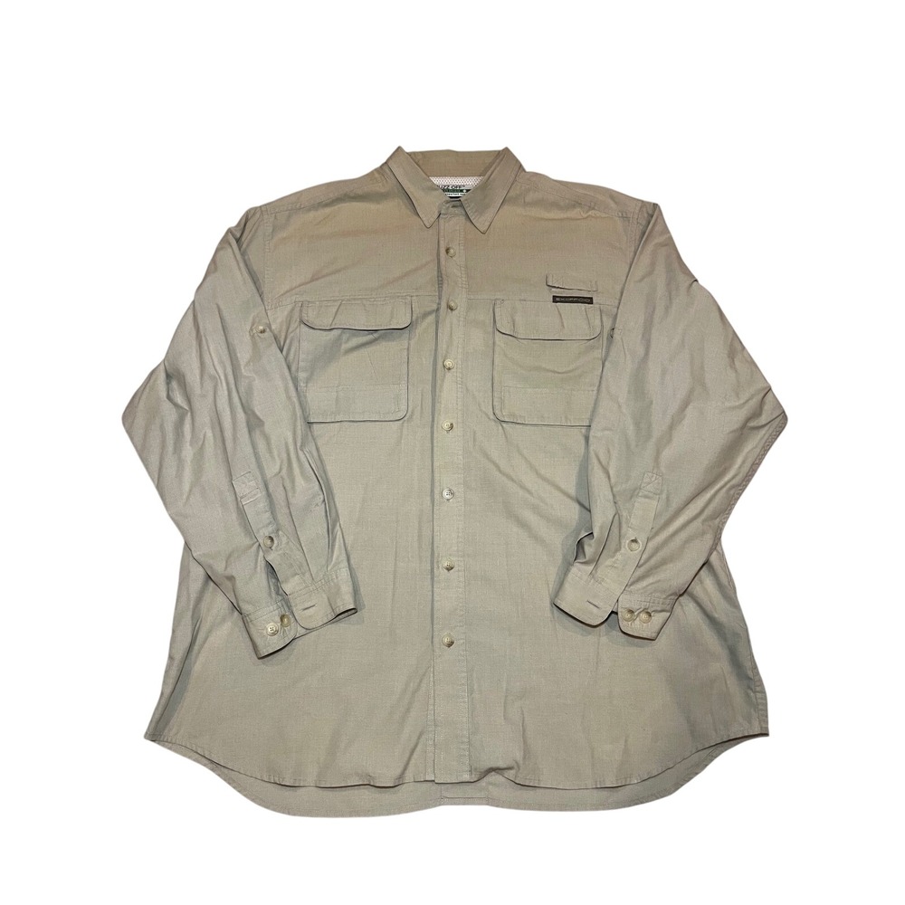 ExOfficio Buzz‎ Off Insect Shield Shirt XXL Mens Fishing Hiking Travel Outdoor